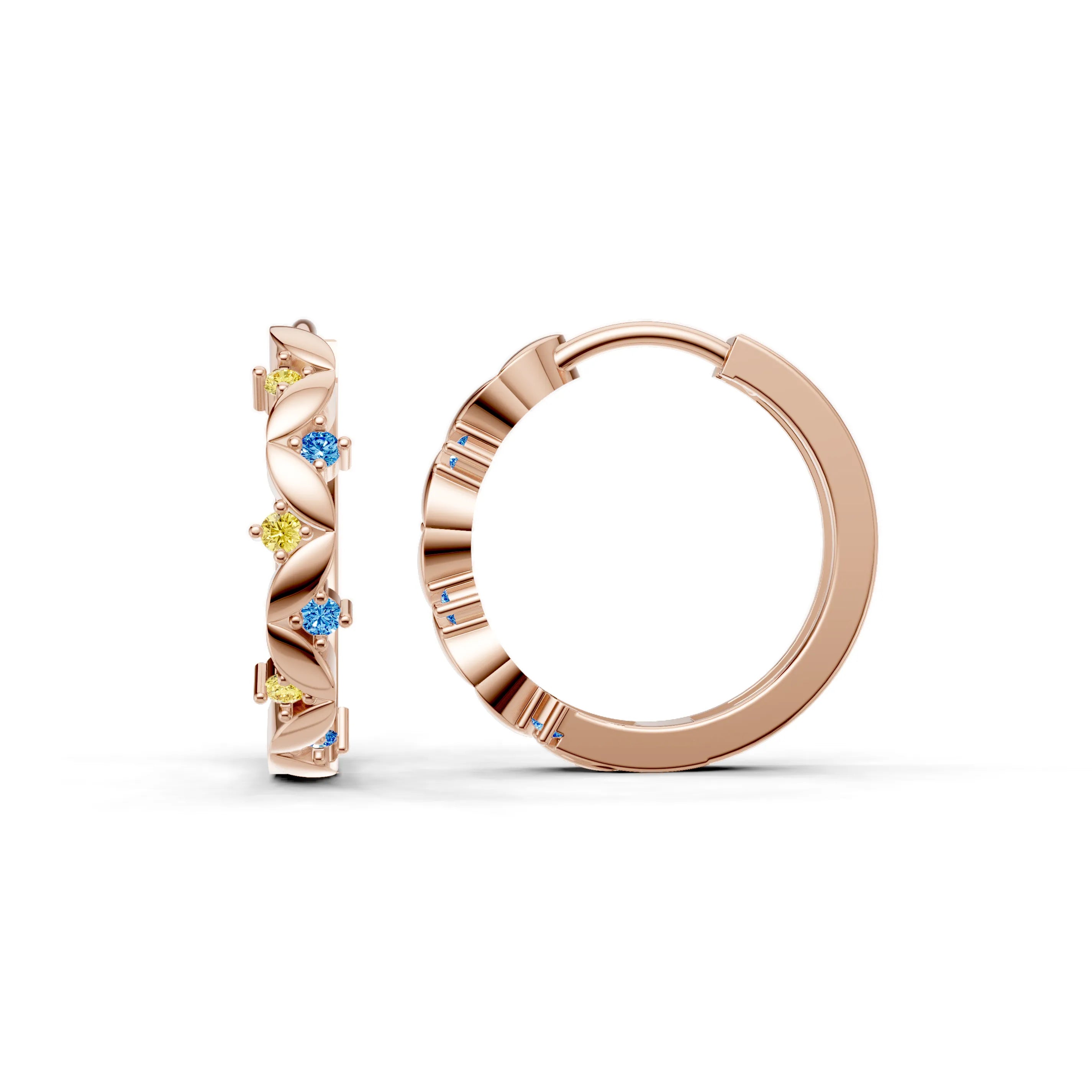 Rose_Citrine_Aquamarine