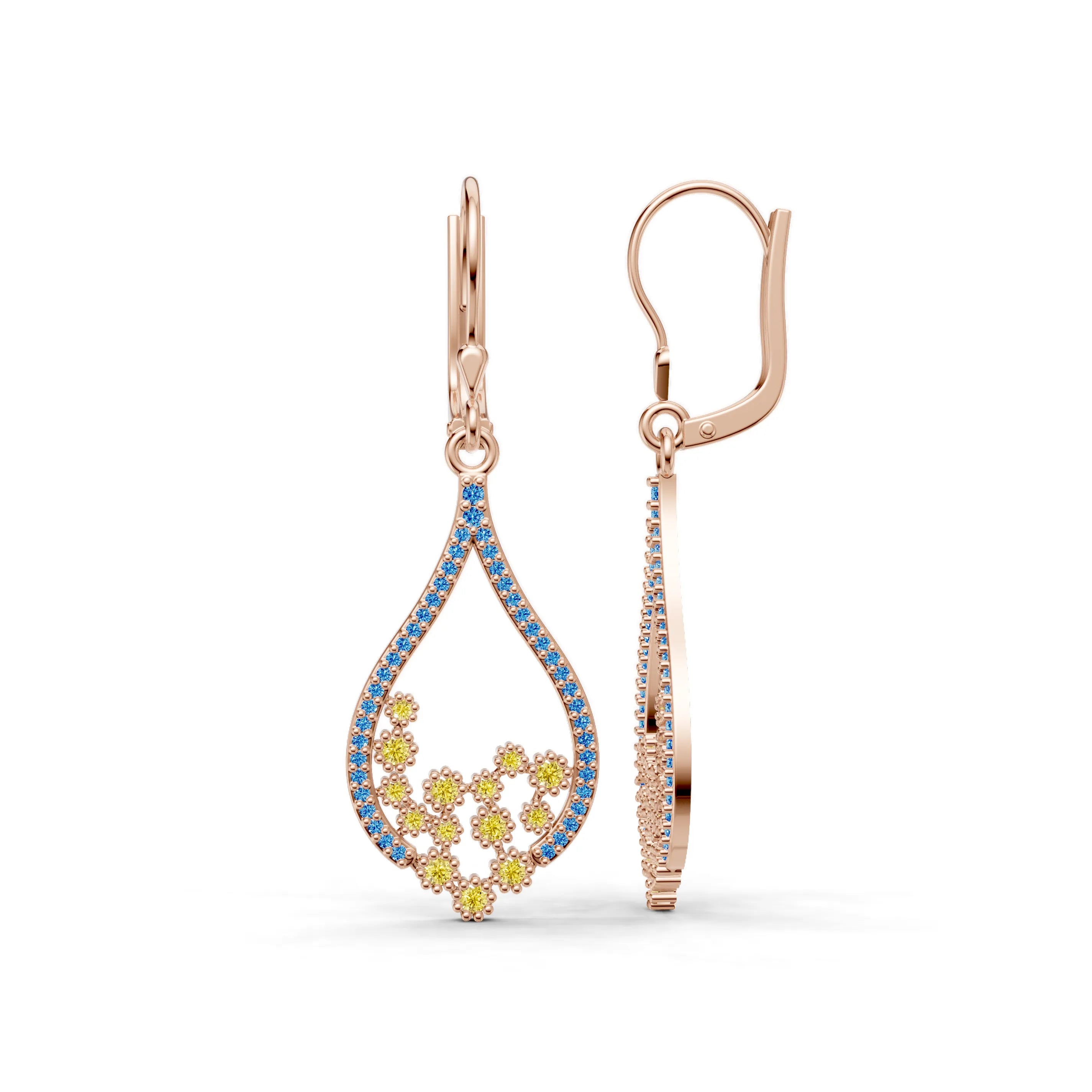 Rose_Citrine_Aquamarine