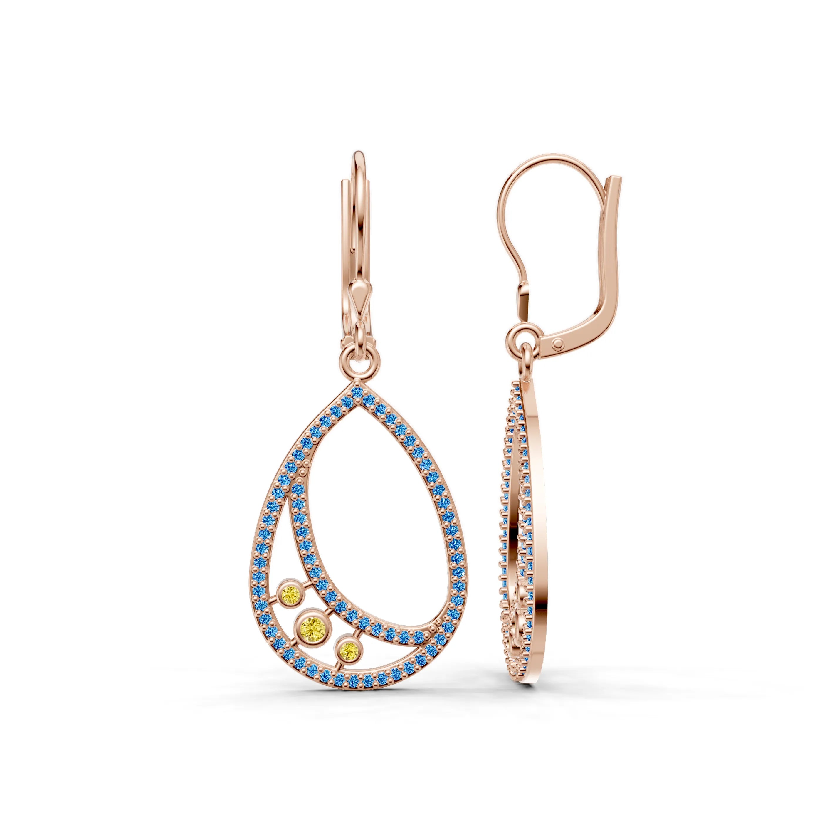 Rose_Citrine_Aquamarine