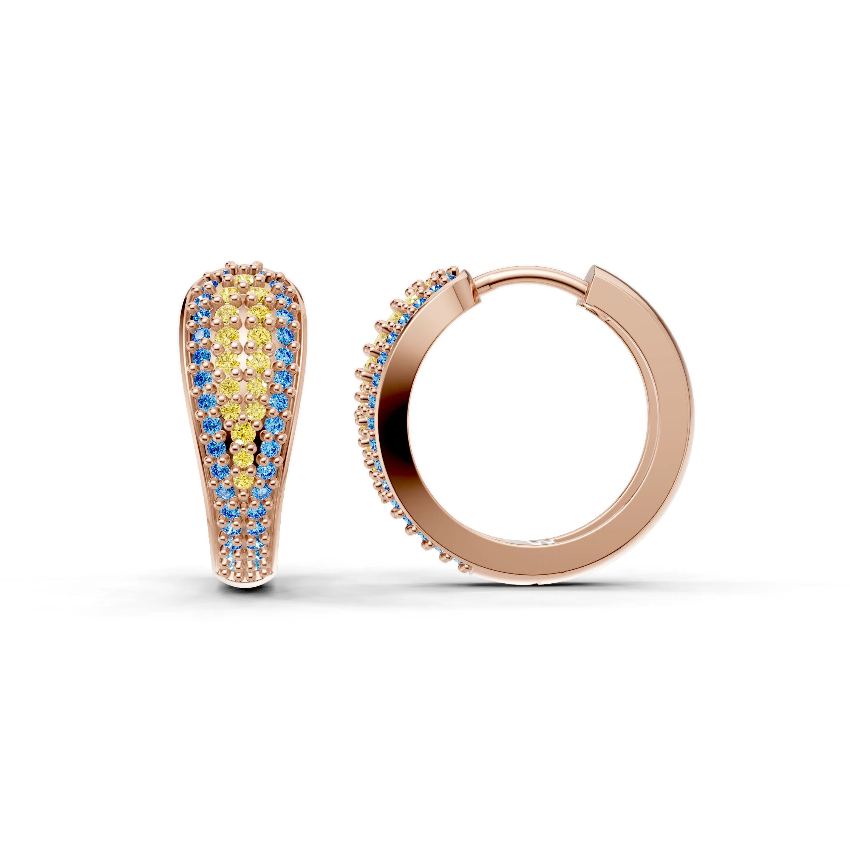 Rose_Citrine_Aquamarine