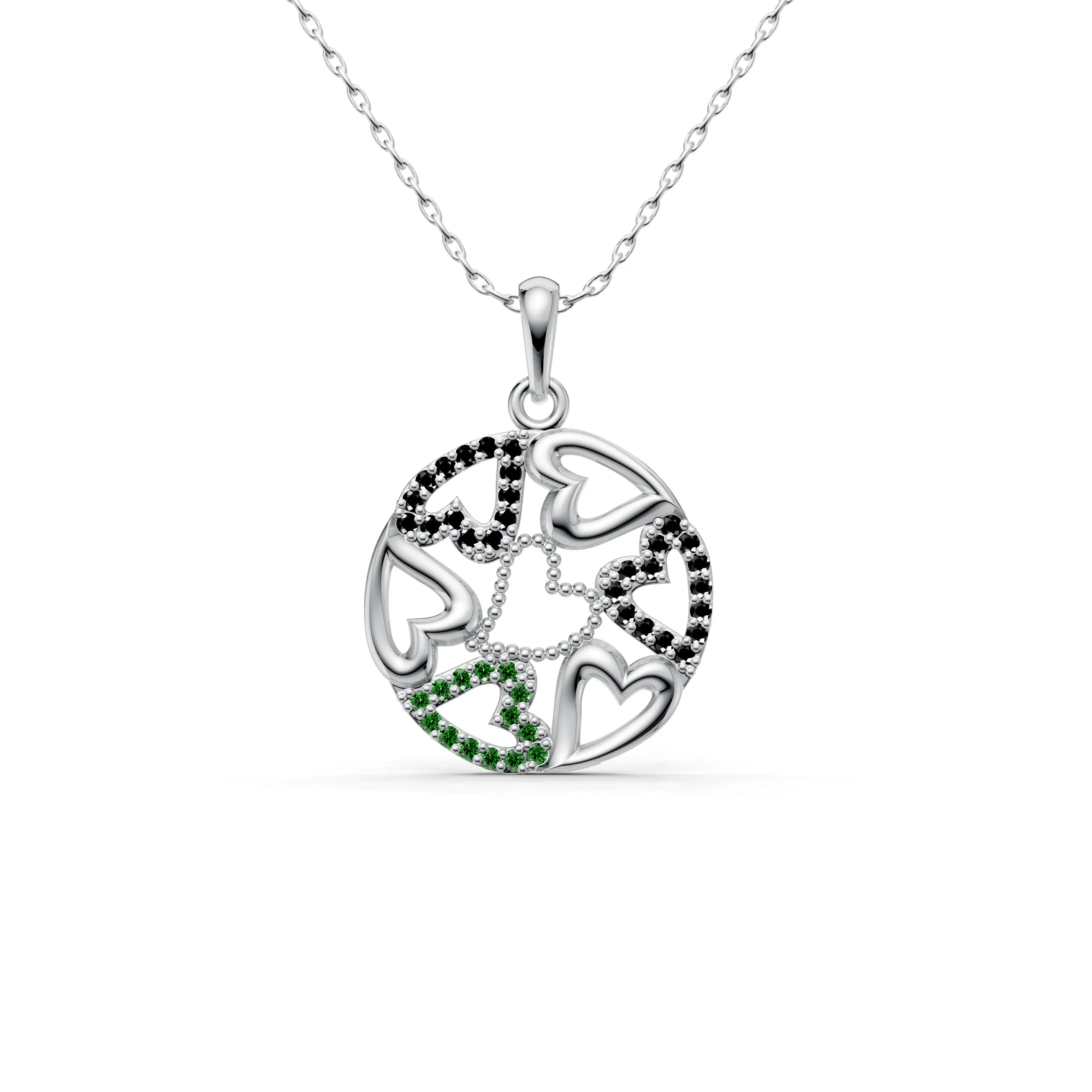 Silver_Emerald_Black