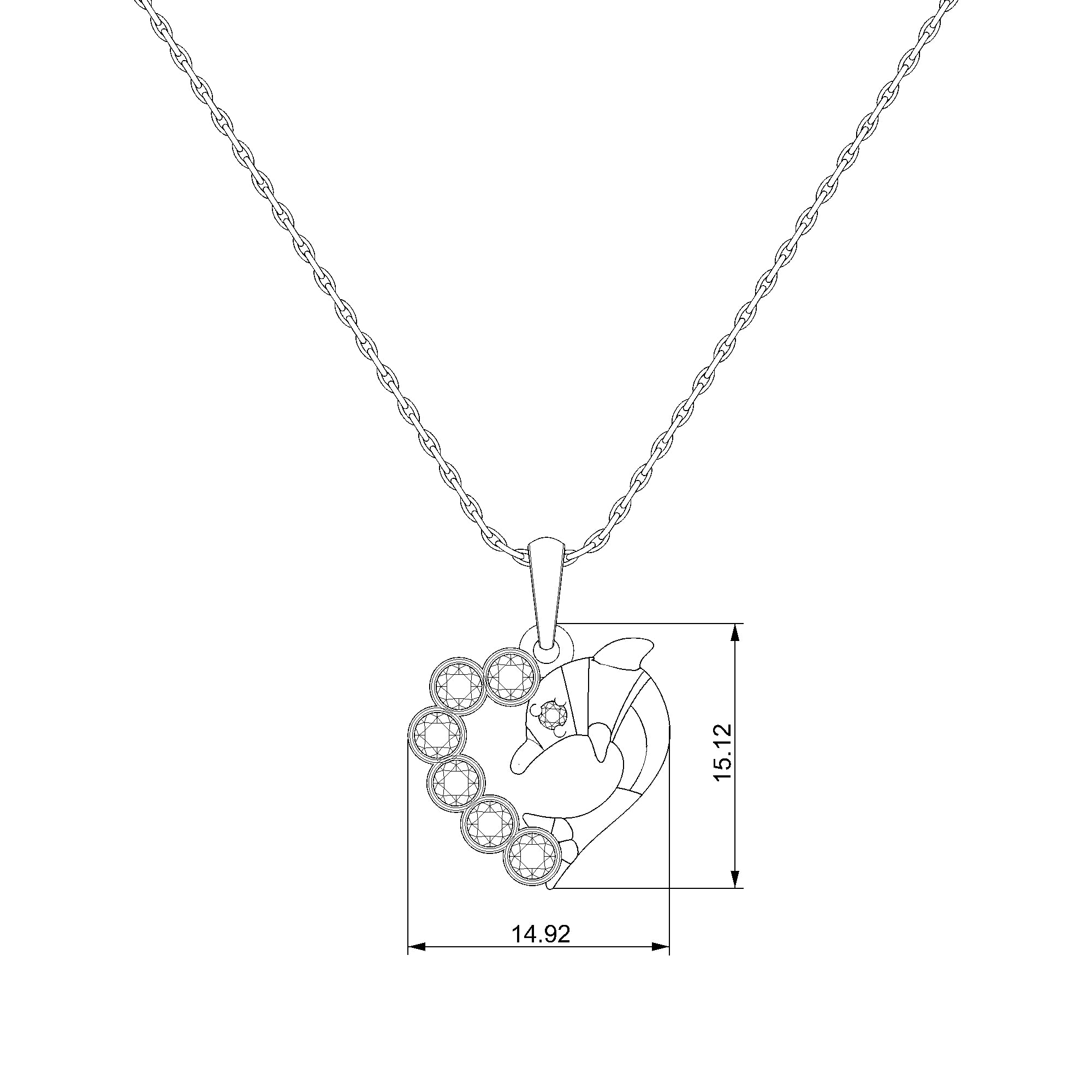 Pargold Solid Gold Ocean Pearl Necklace-Static