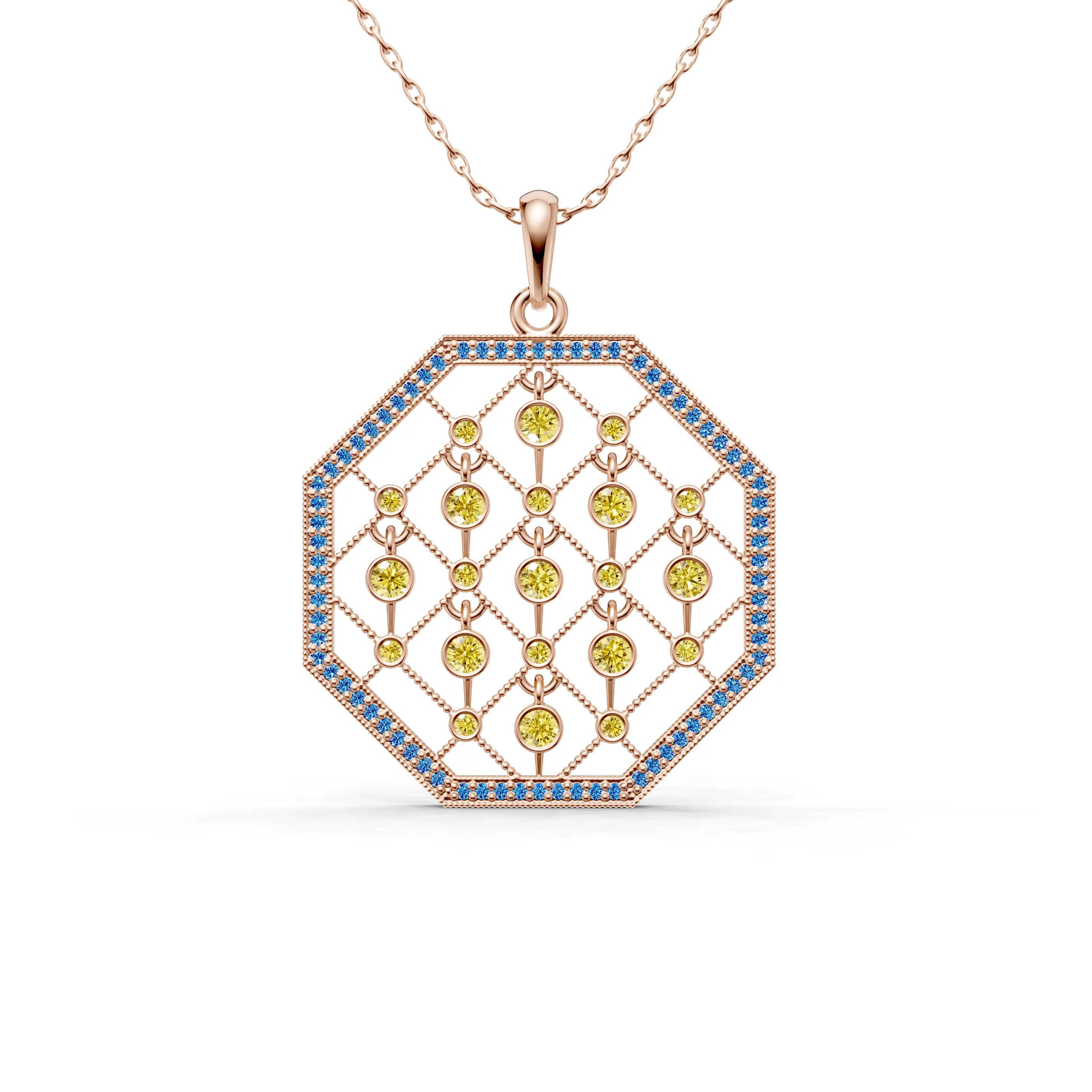 Rose_Citrine_Aquamarine