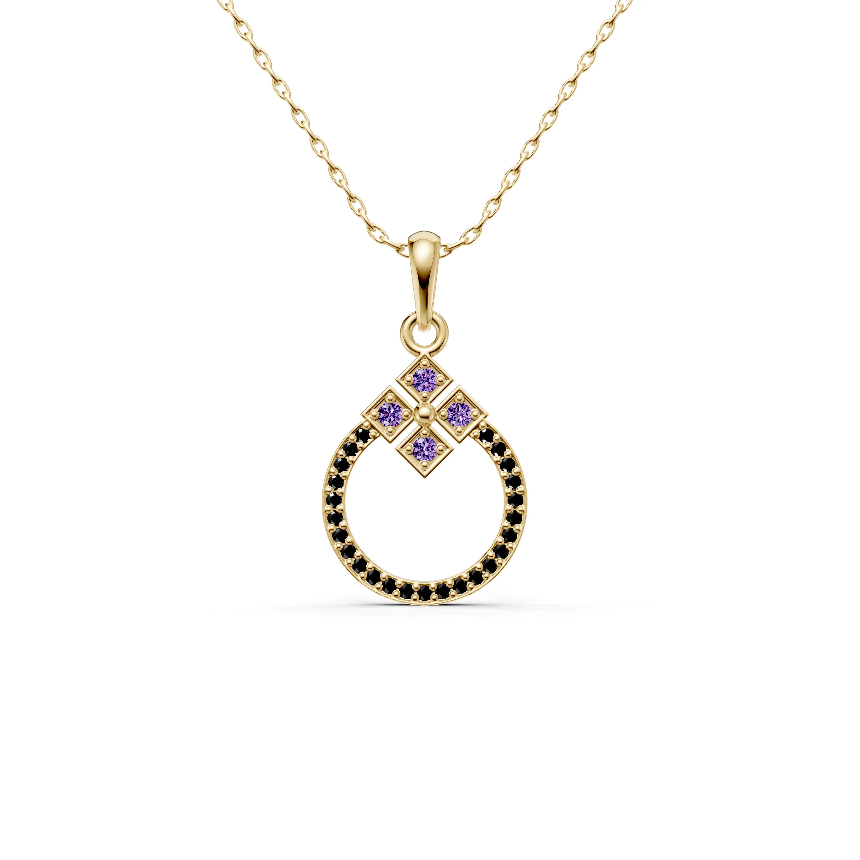 Gold_Amethyst_Black