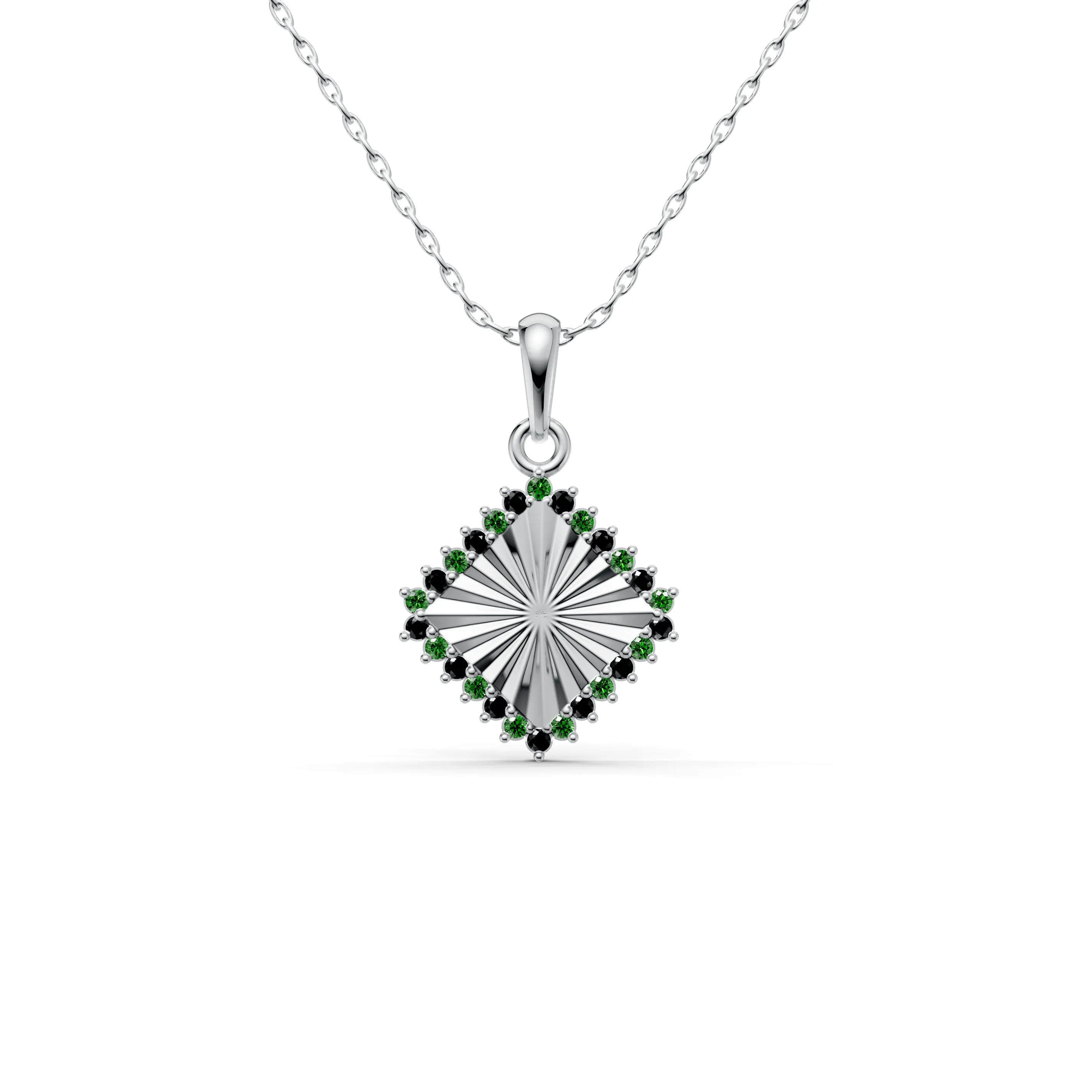 Silver_Emerald_Black