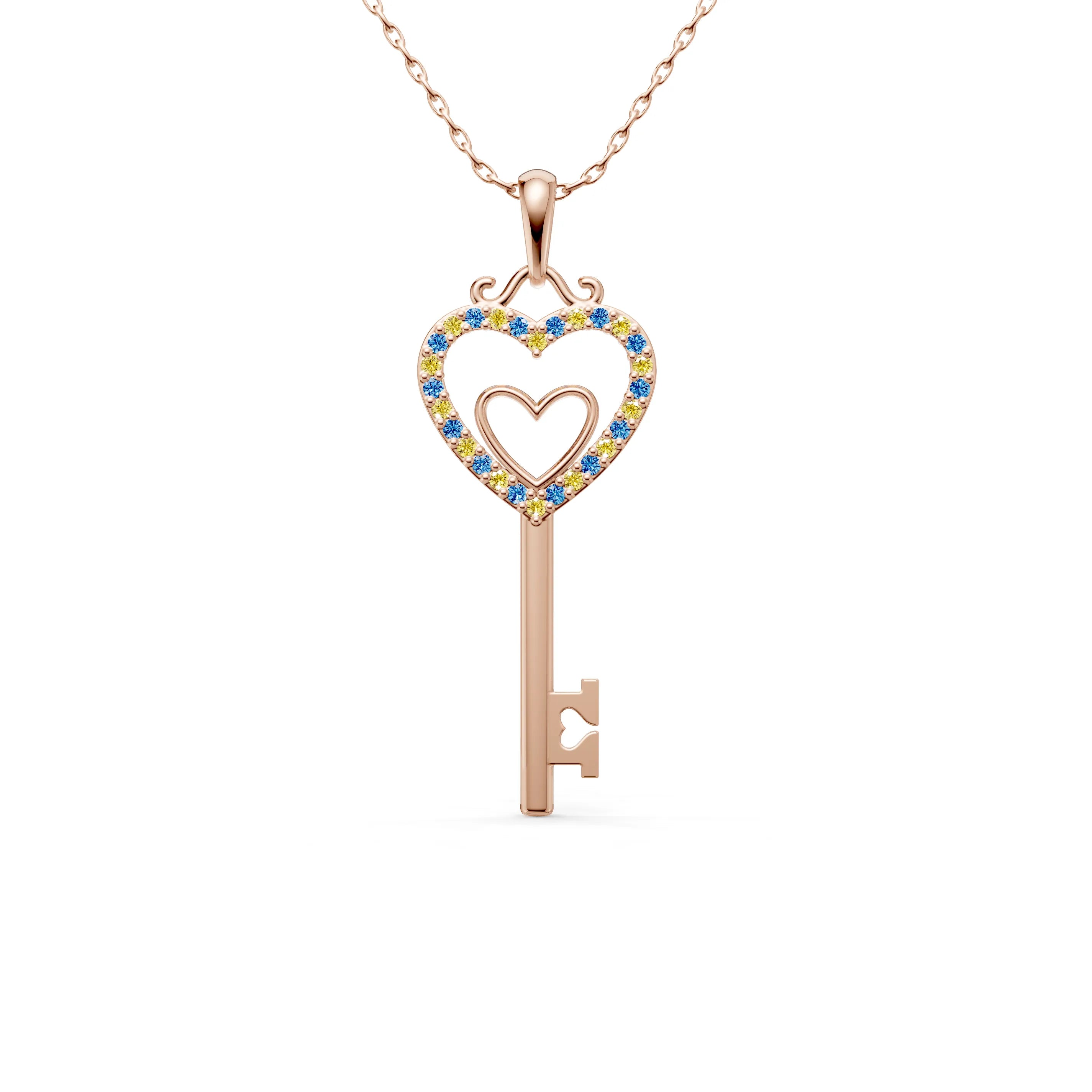 Rose_Citrine_Aquamarine