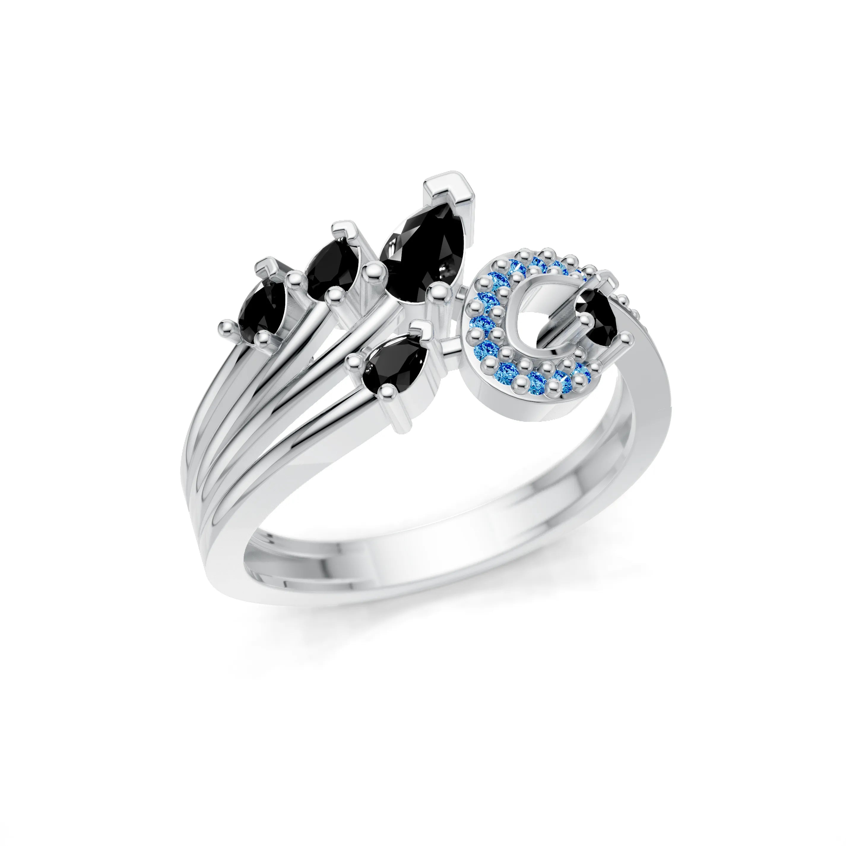 Silver_Black_Aquamarine