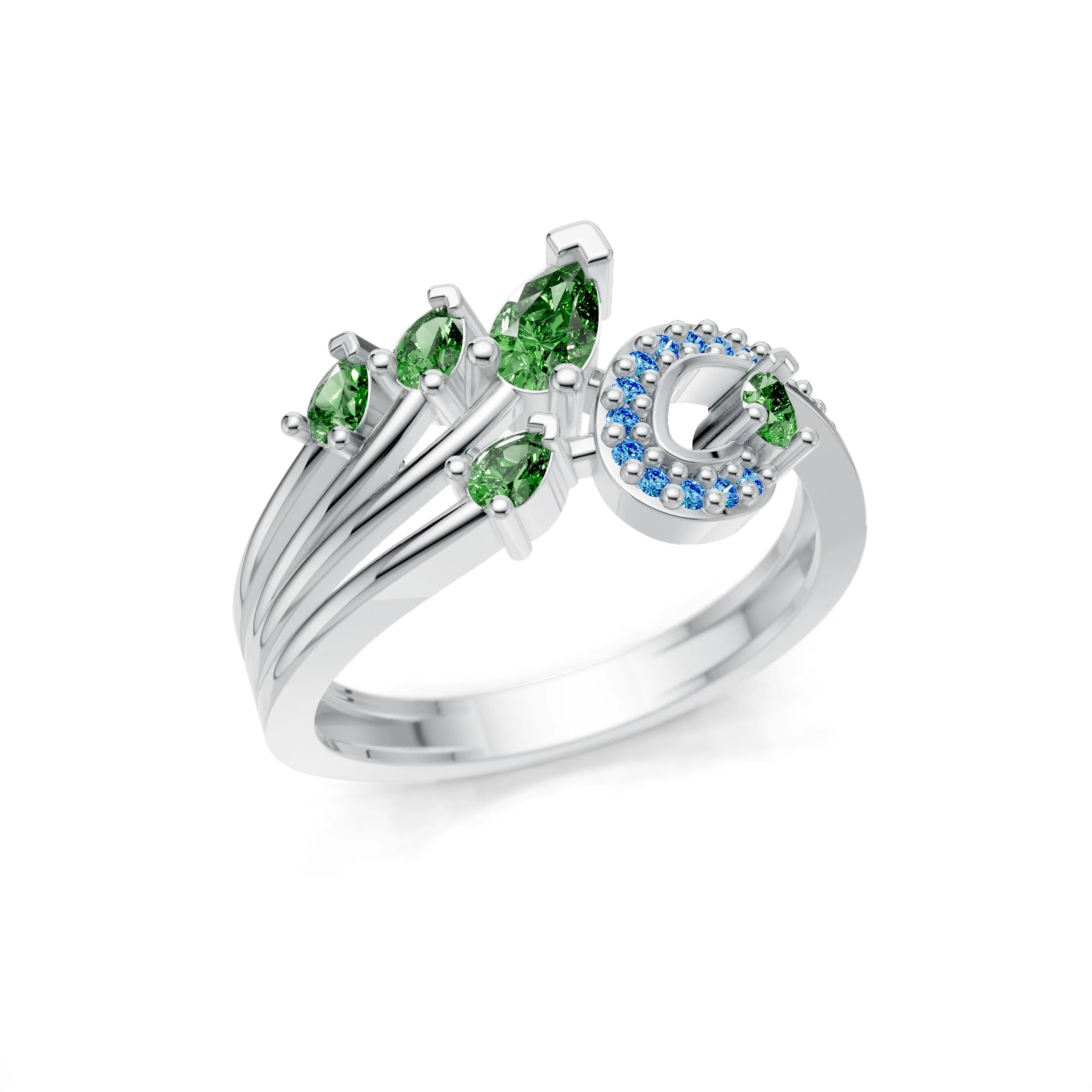 Silver_Emerald_Aquamarine