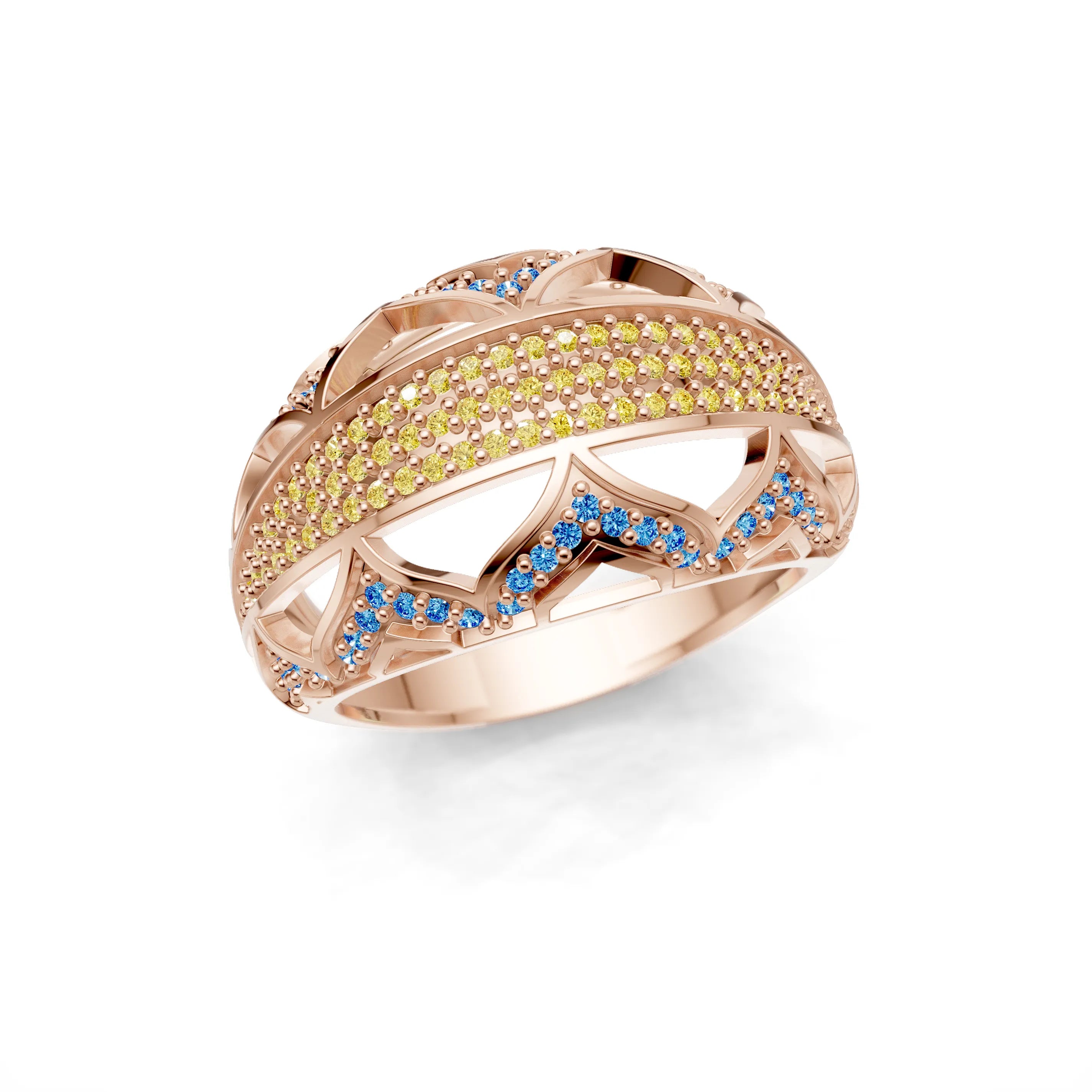 Rose_Citrine_Aquamarine