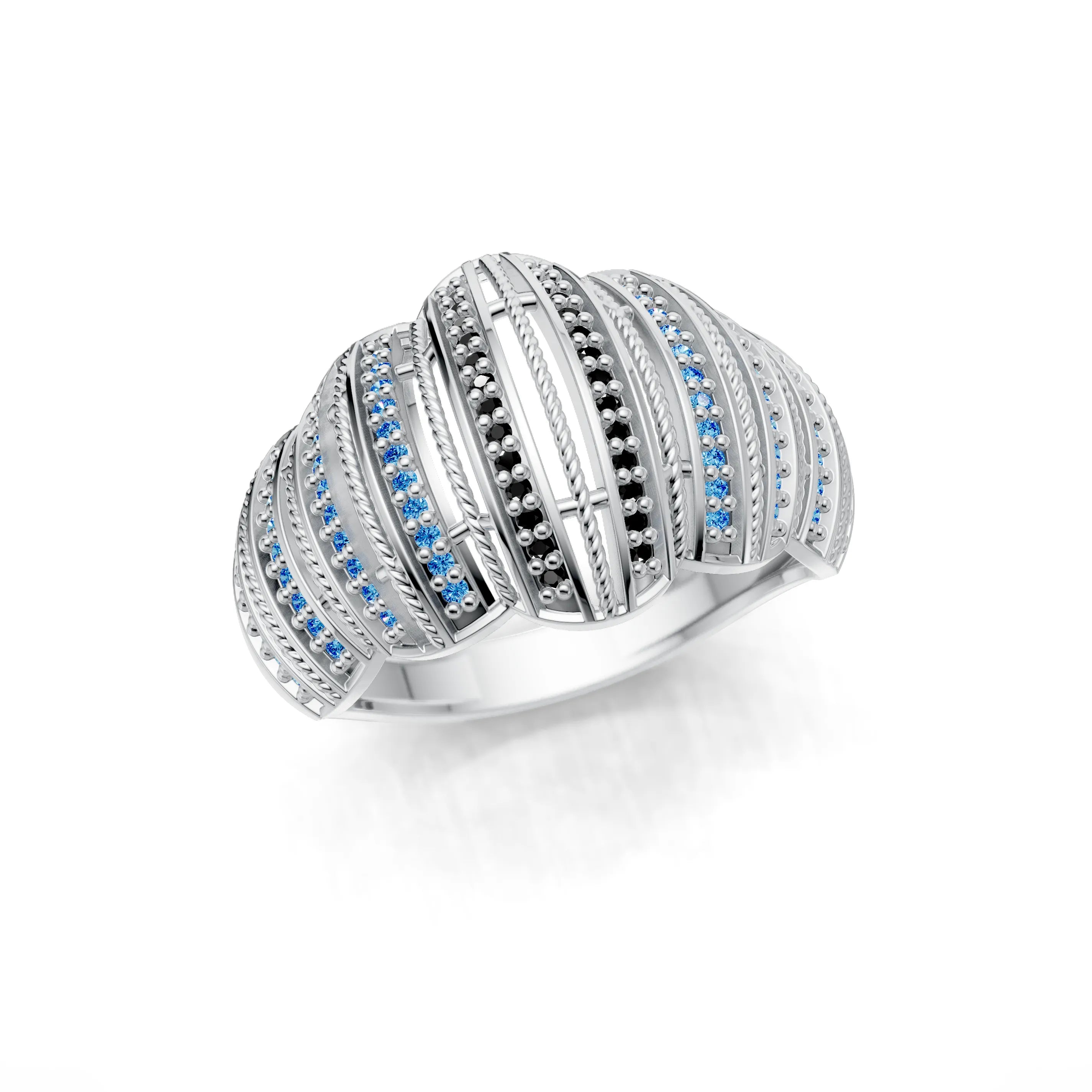 Silver_Black_Aquamarine