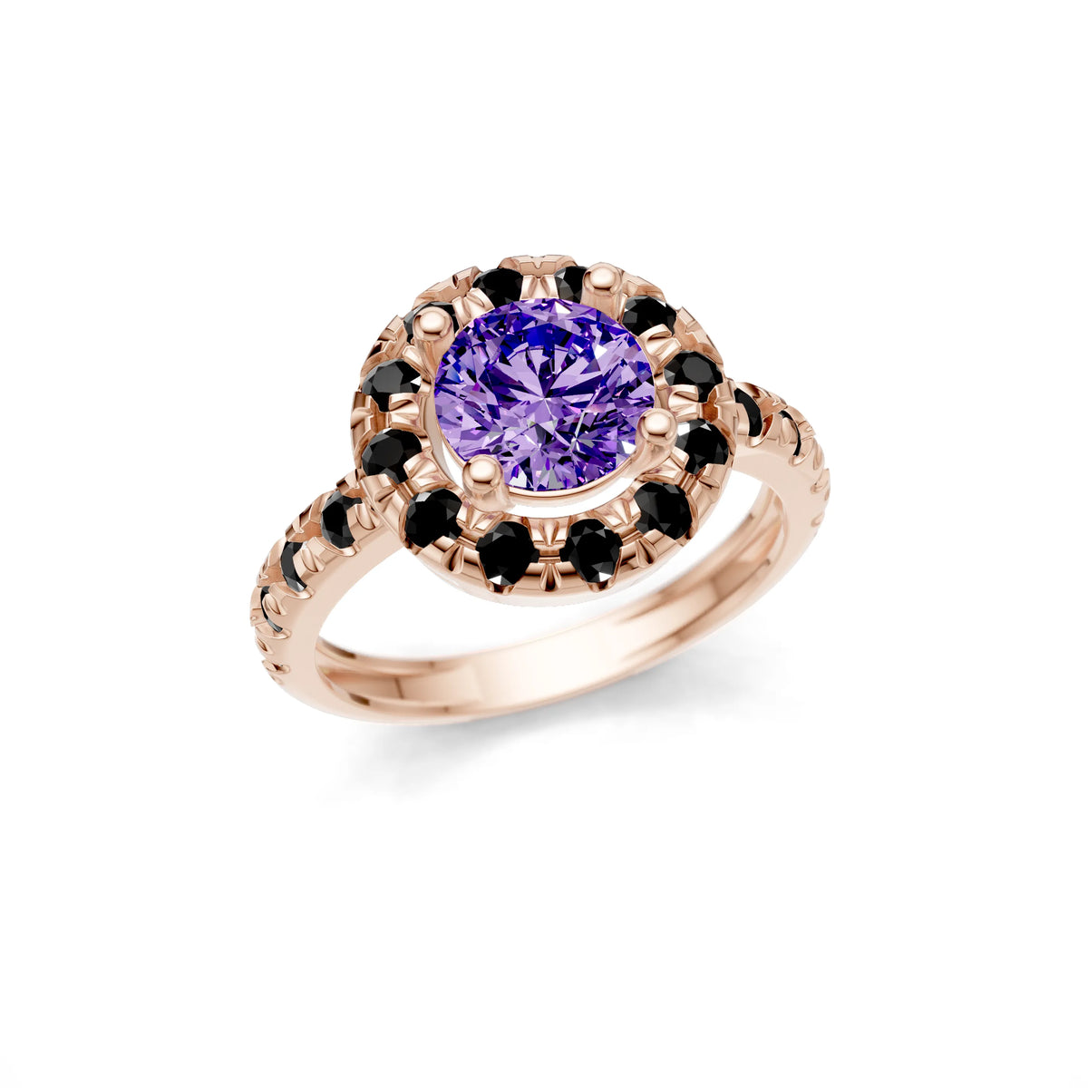 Rose_Amethyst_Black