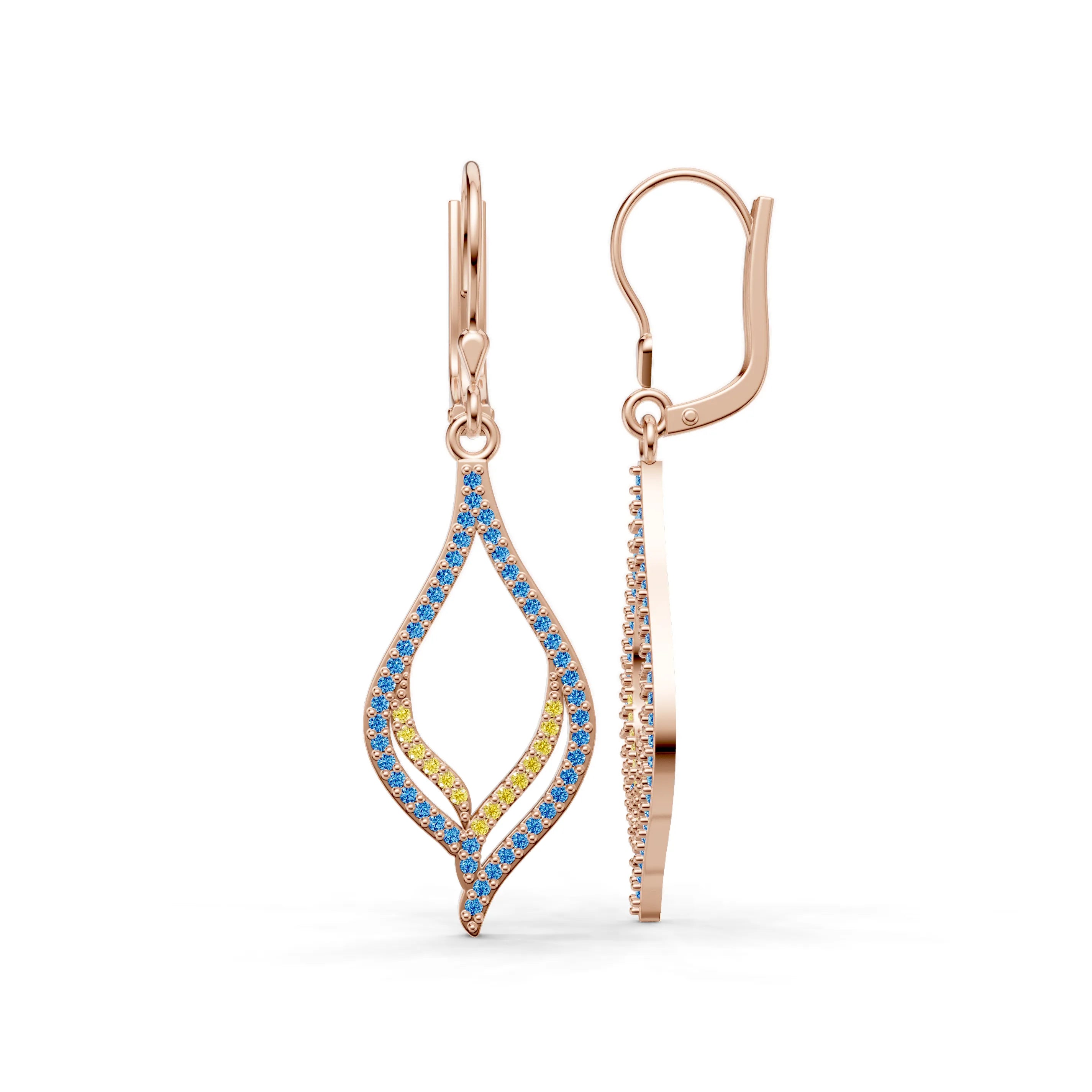 Rose_Citrine_Aquamarine