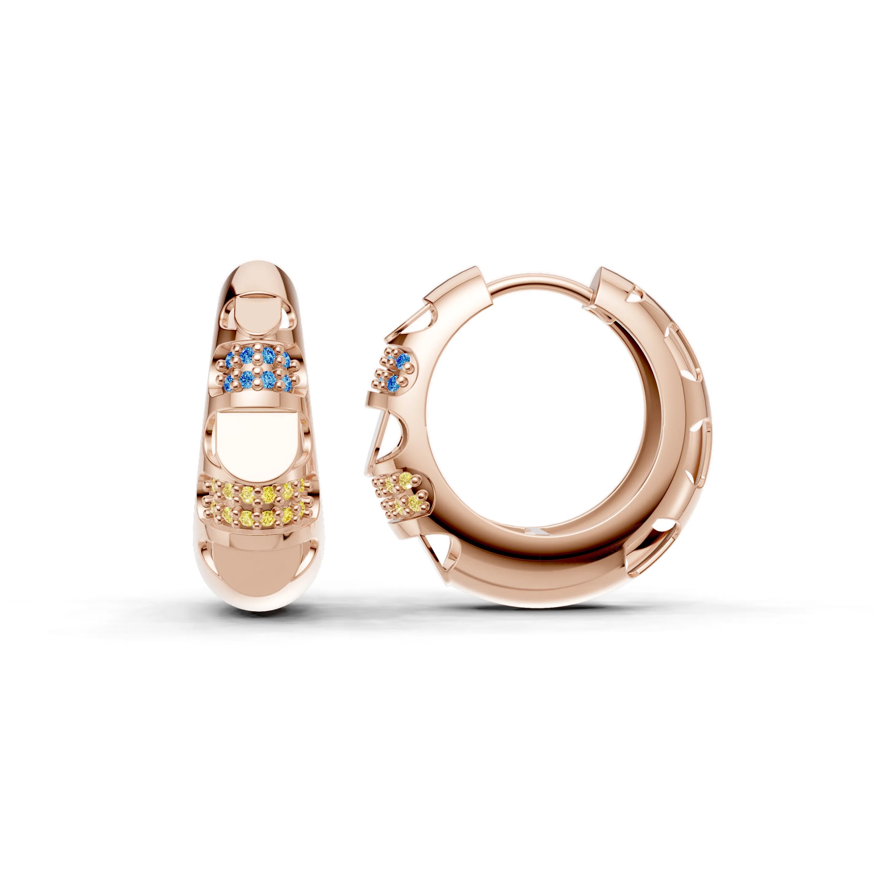 Rose_Citrine_Aquamarine