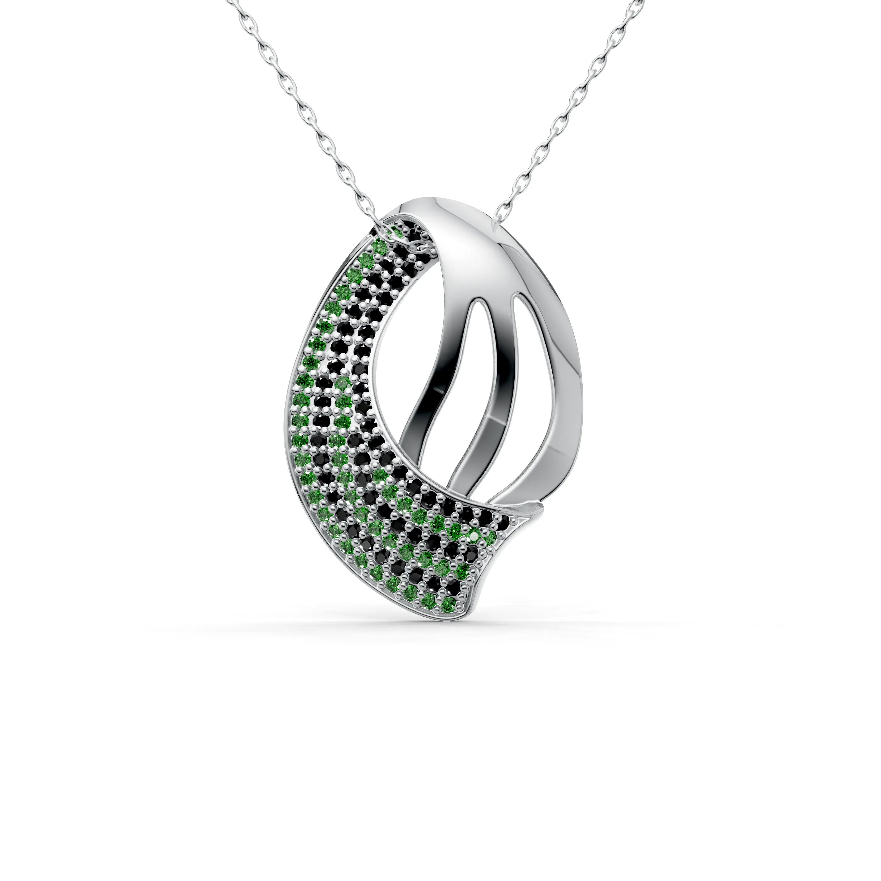 Silver_Emerald_Black