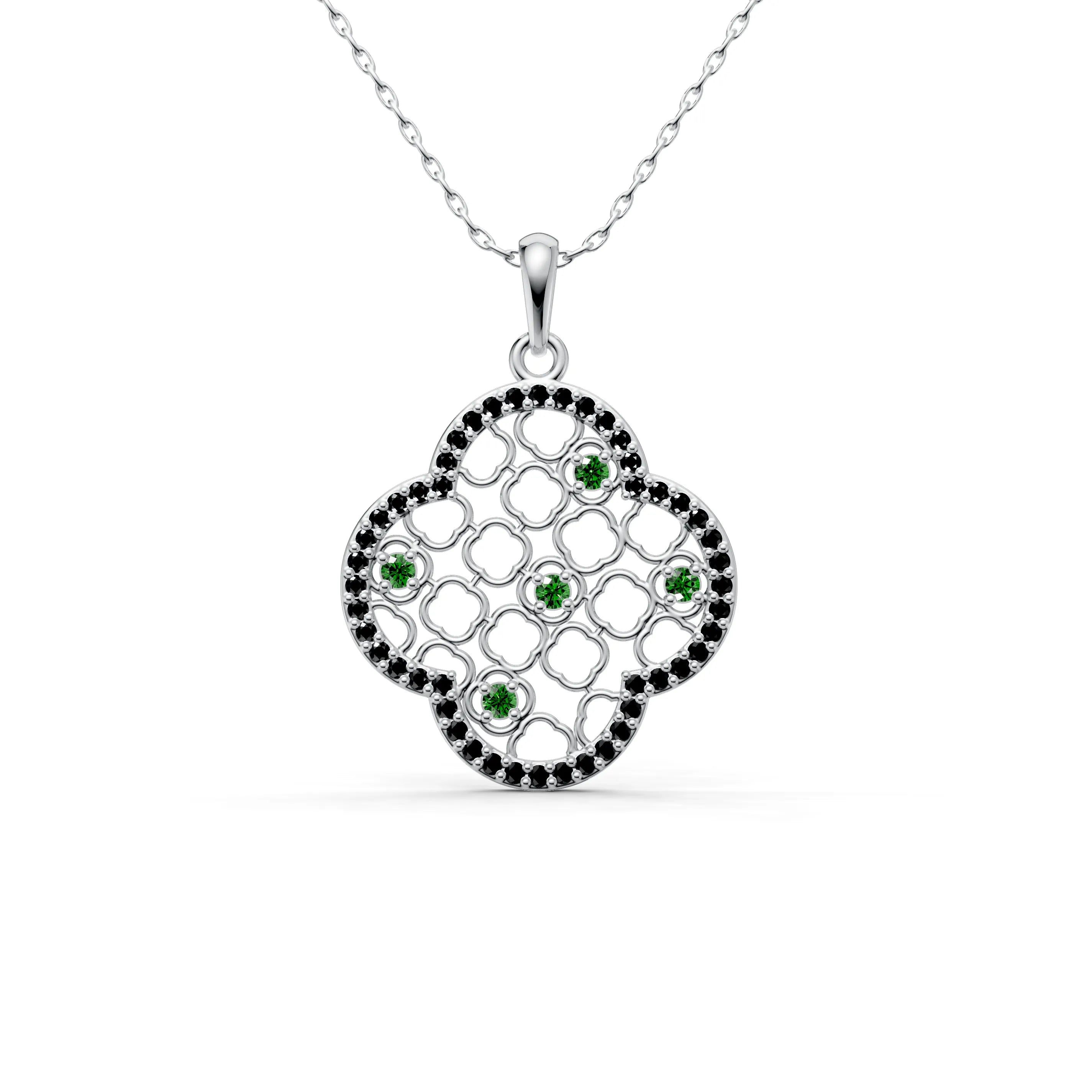 Silver_Emerald_Black