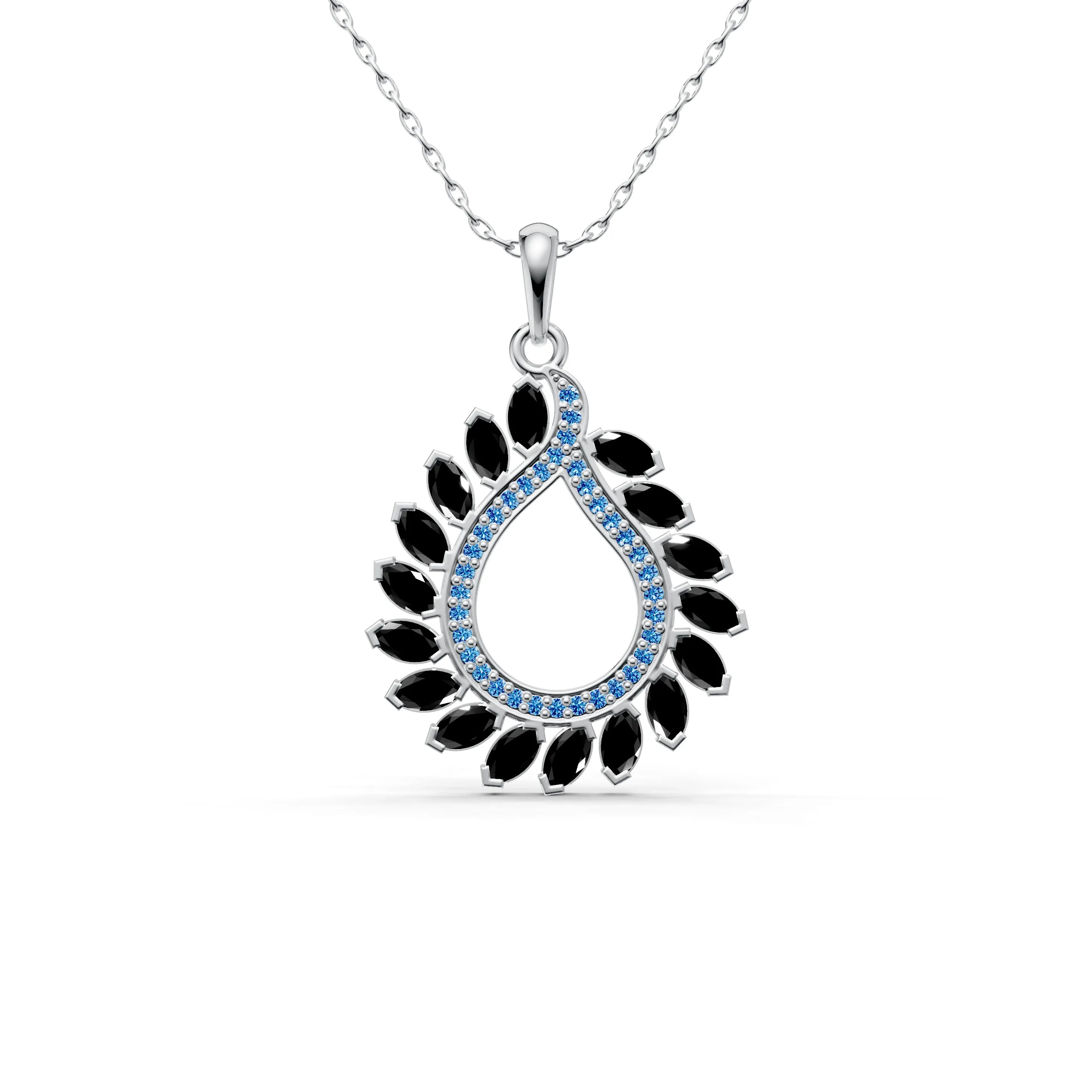 Silver_Black_Aquamarine