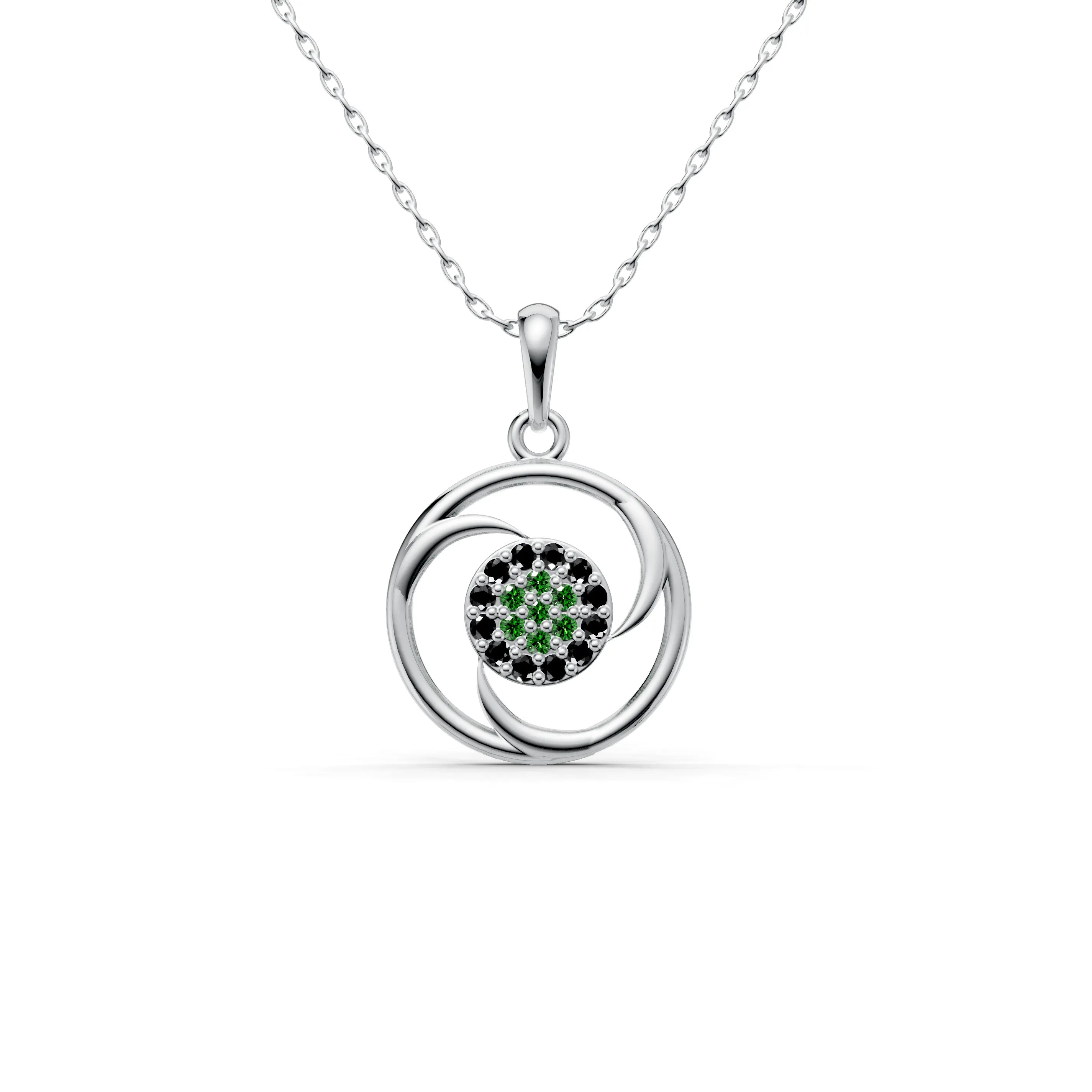 Silver_Emerald_Black