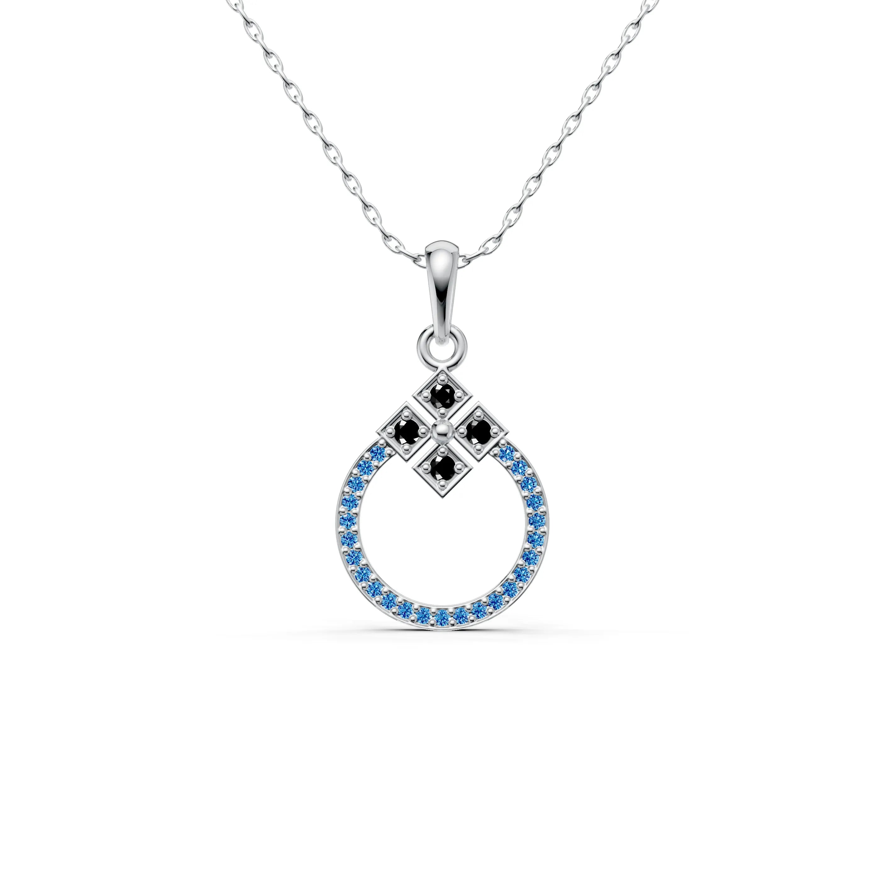 Silver_Black_Aquamarine