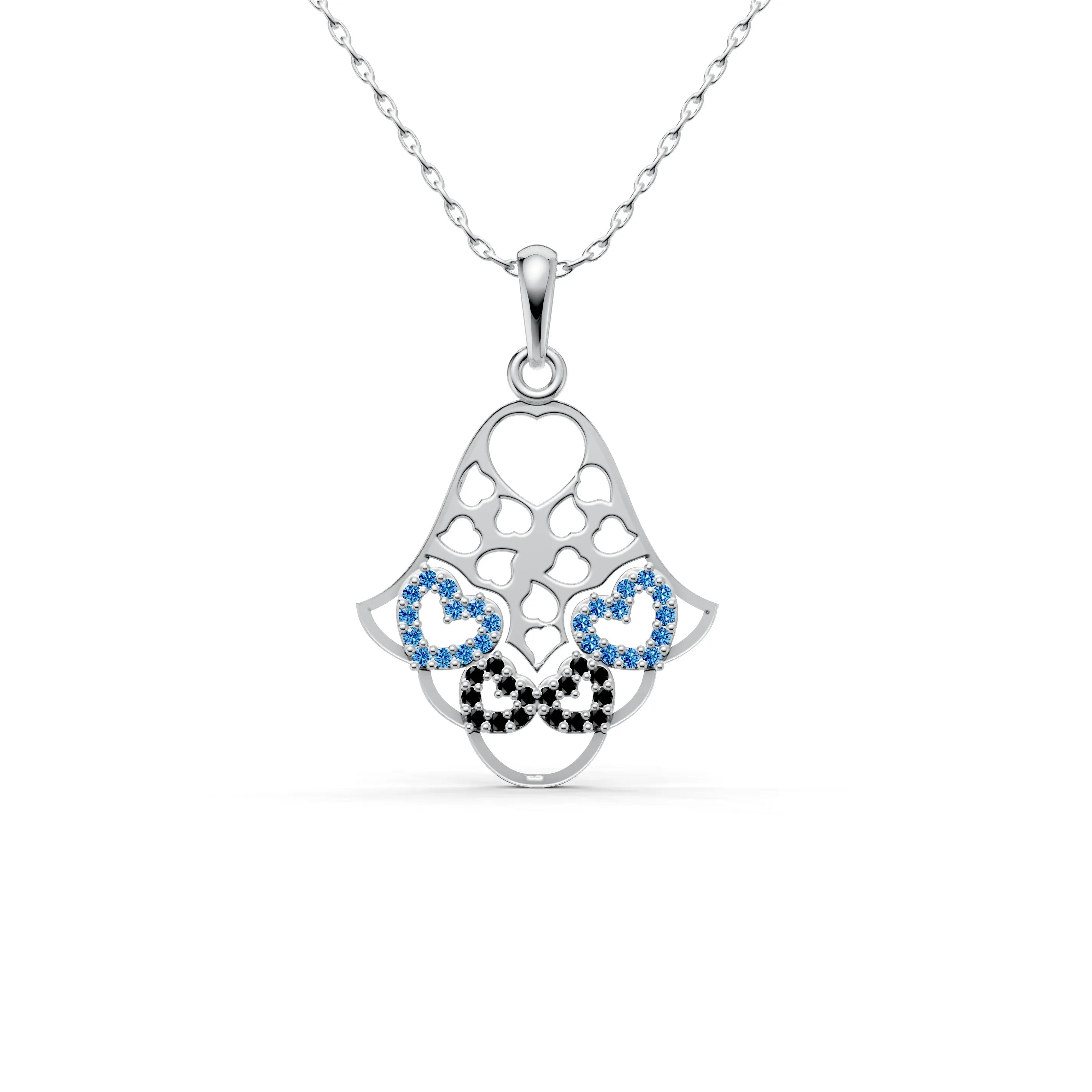 Silver_Black_Aquamarine