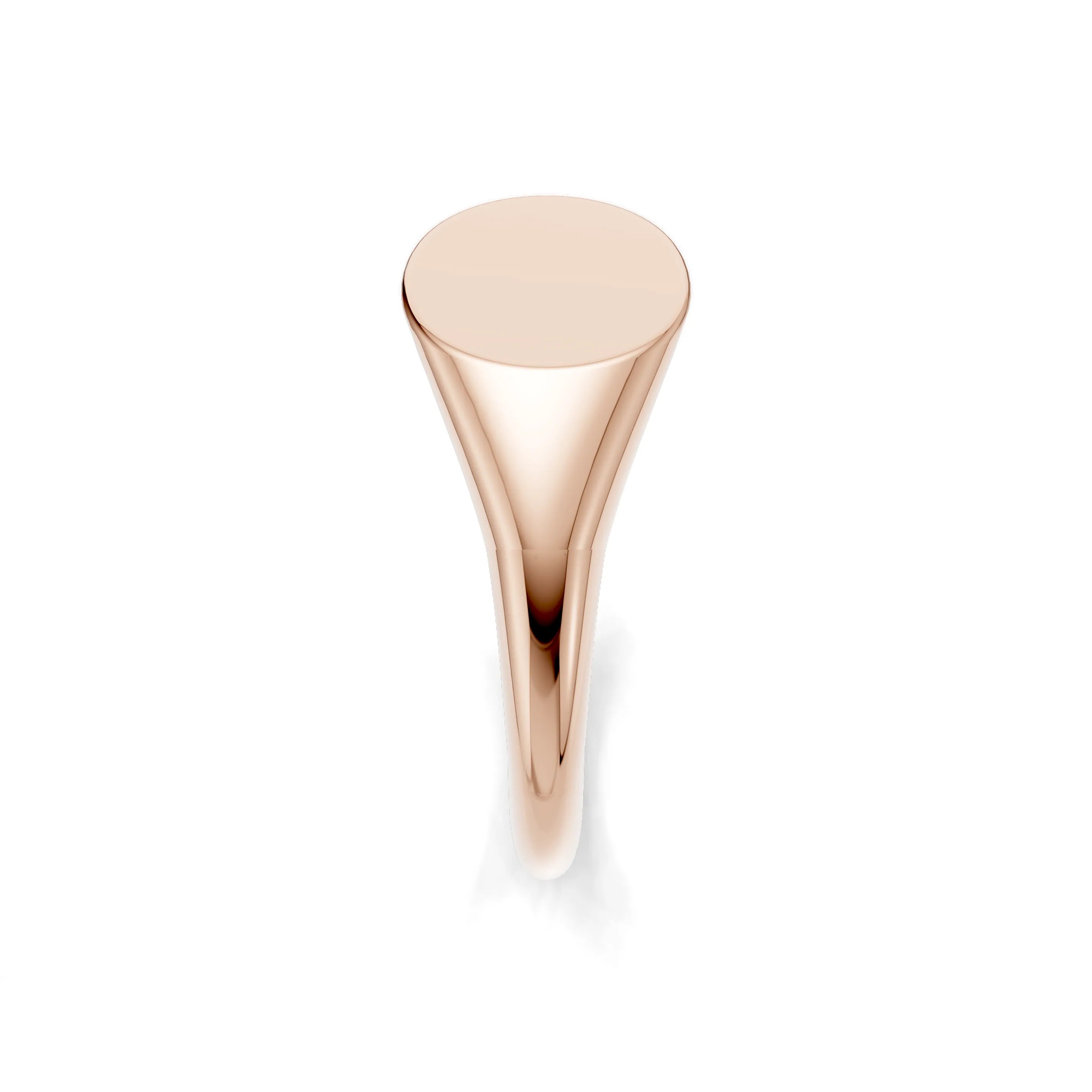 Pargold Solid Gold Timeless Elegance Signet Ring -Rose_Static_Rose