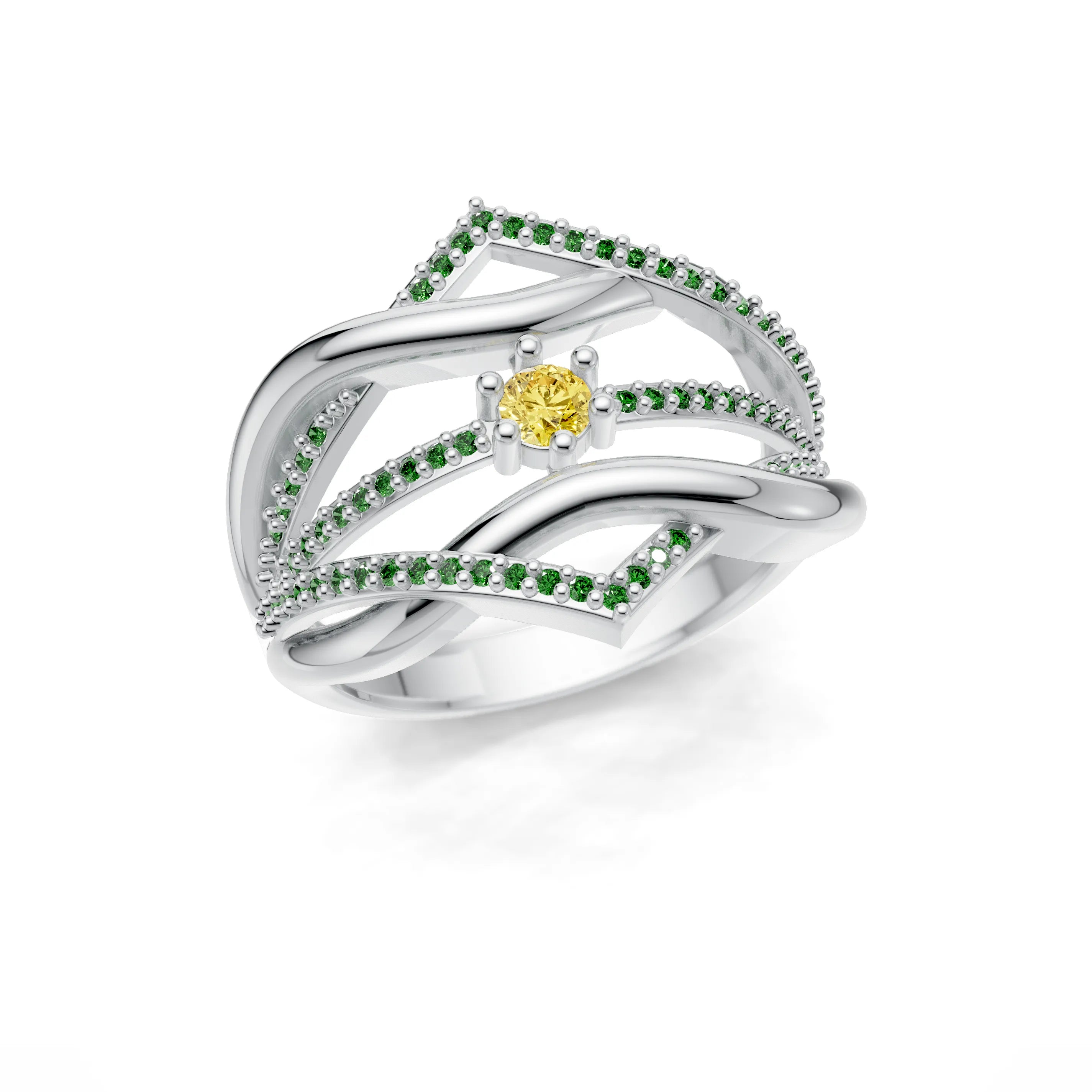 Silver_Citrine_Emerald