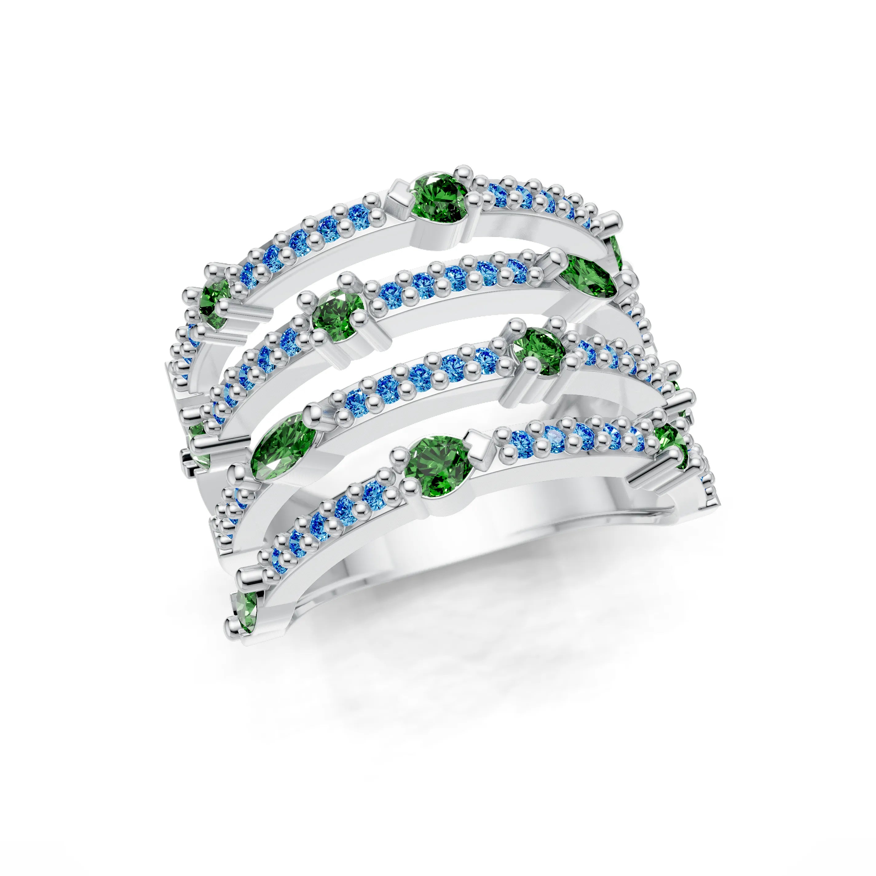 Silver_Emerald_Aquamarine