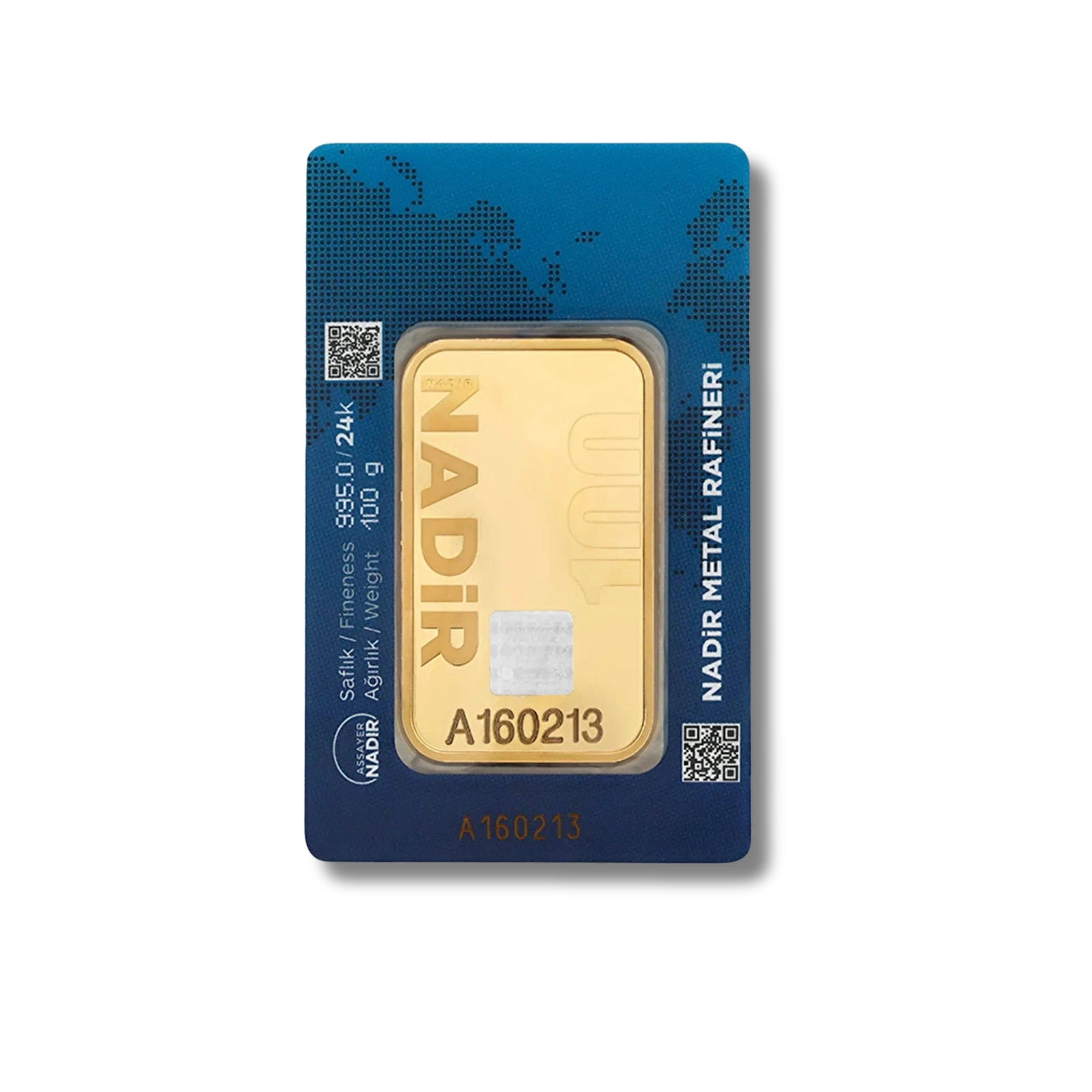 İnci Gold 100 Gr 24K Nadir Gold Bar