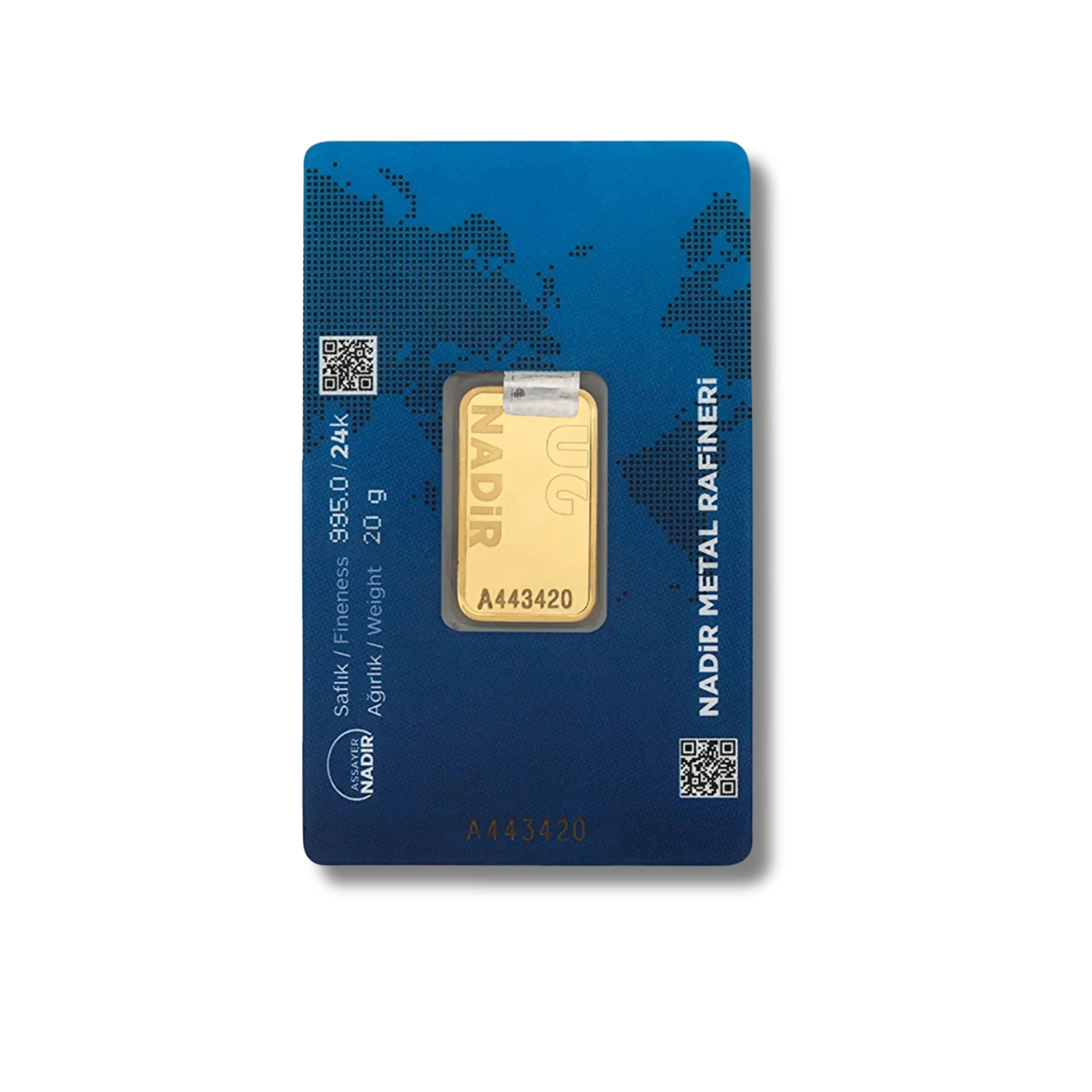 İnci Gold 20 Gr 24K Nadir Gold Bar